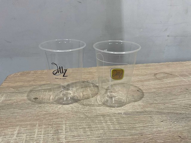 Bioware - jillz - plastic bekers 0,2 l (12000x) - afbeelding 1 van  5
