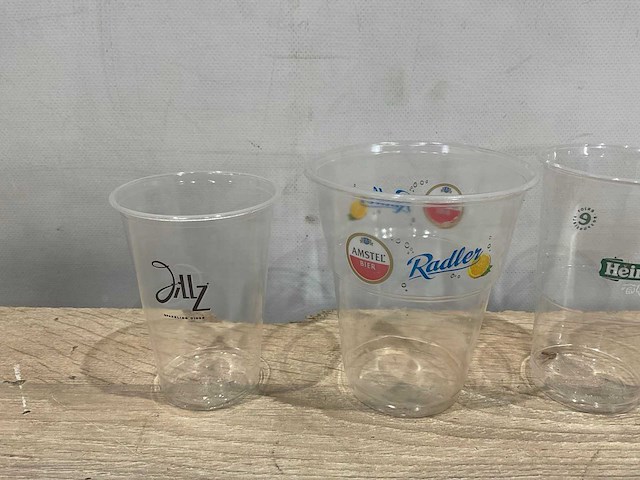Bioware - partij diverse plastic bekers (2500x) - afbeelding 4 van  7