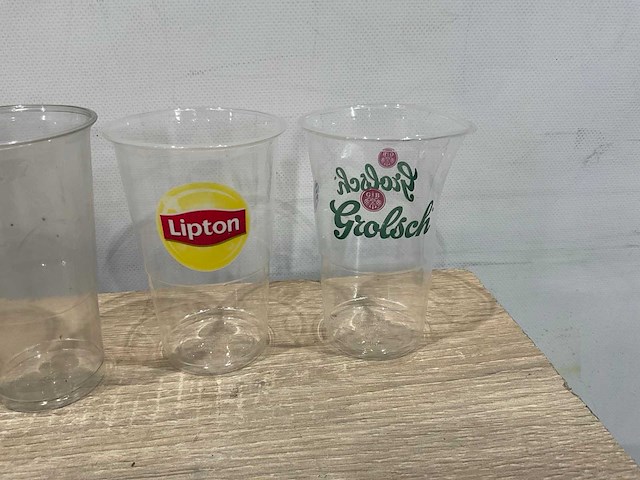 Bioware - partij diverse plastic bekers (2500x) - afbeelding 6 van  7