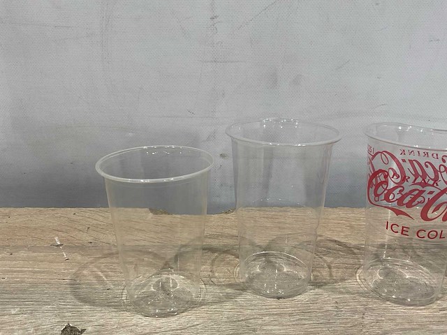 Bioware - partij diverse plastic bekers (4000x) - afbeelding 6 van  6