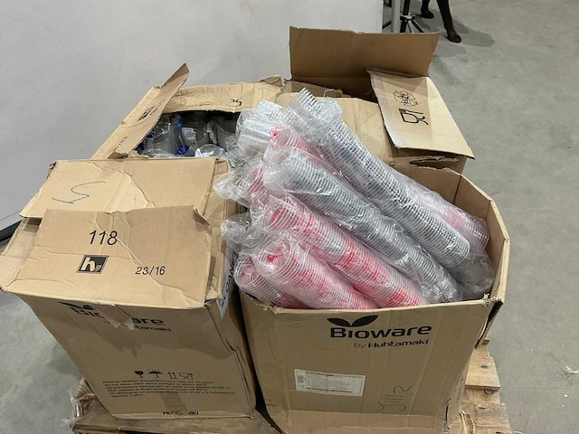 Bioware - partij diverse plastic bekers (4000x) - afbeelding 6 van  6