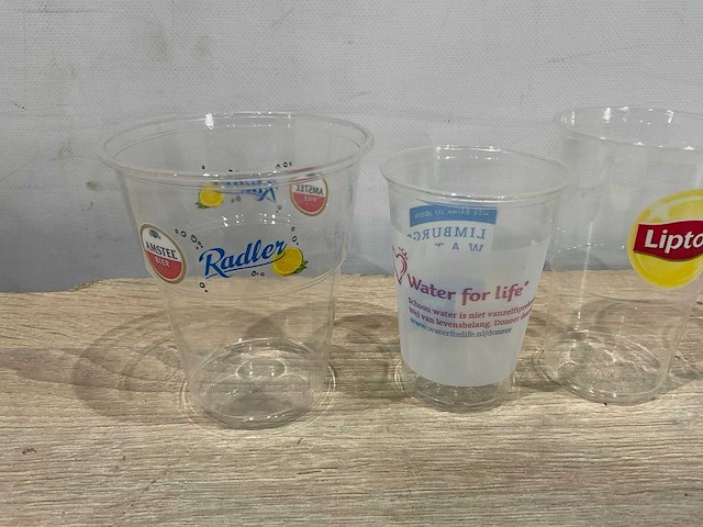 Bioware - partij diverse plastic bekers (4000x) - afbeelding 4 van  6