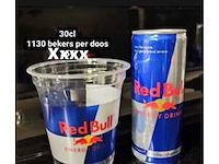 Bioware - redbull - plastic bekers 300 cc (4480x) - afbeelding 1 van  5