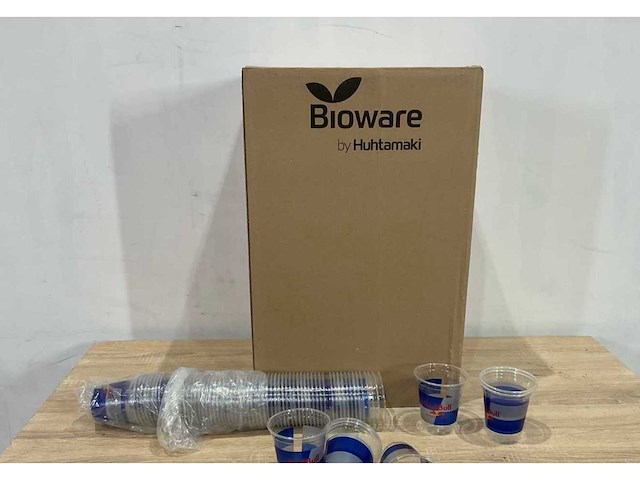 Bioware - redbull - plastic bekers 300 cc (4480x) - afbeelding 4 van  5