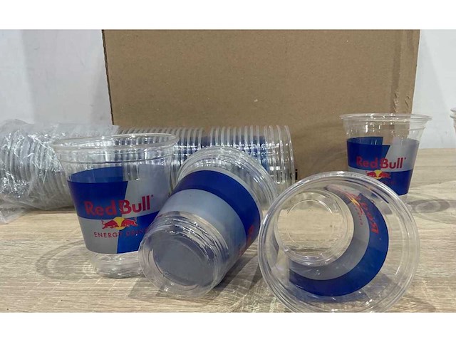 Bioware - redbull - plastic bekers 300 cc (4480x) - afbeelding 2 van  4