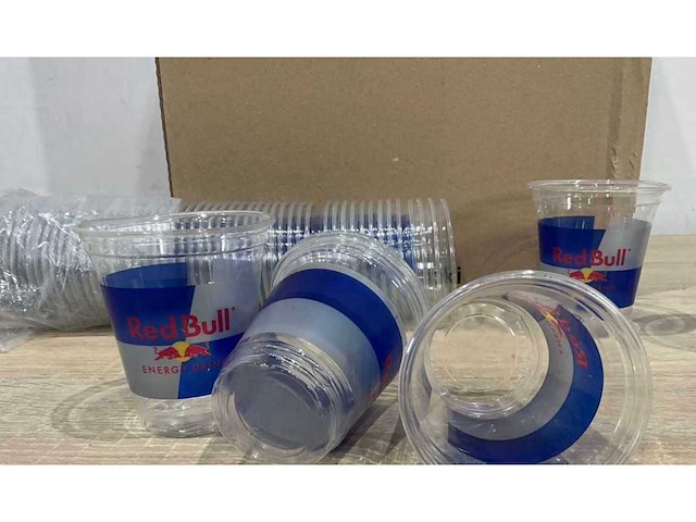 Bioware - redbull en heineken - plastic bekers (8960x) - afbeelding 8 van  9