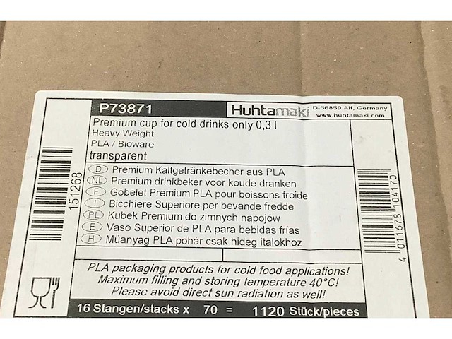 Bioware - redbull en heineken - plastic bekers (8960x) - afbeelding 5 van  9