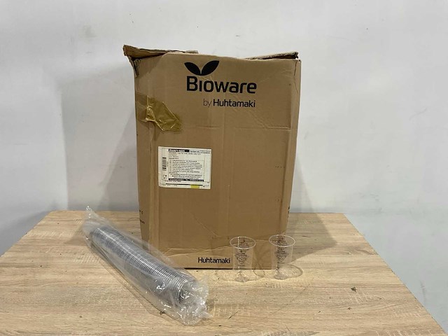 Bioware - sloanes gin&tonic - plastic bekers 0,3 l (4480x) - afbeelding 3 van  6