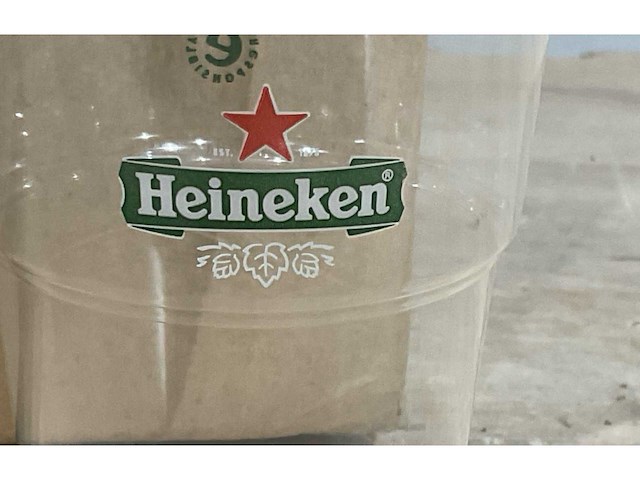 Bioware heineken plastic bekers 0,4 liter (4480x) - afbeelding 2 van  5