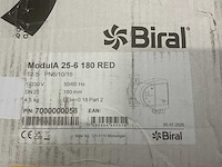 Biral modula 25-6 180 red circulatiepomp - afbeelding 4 van  4