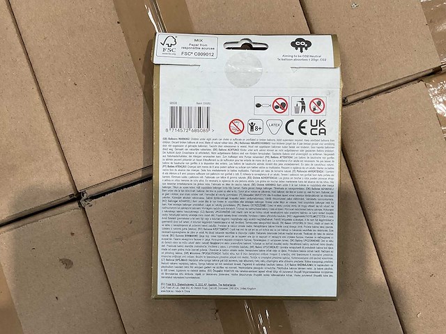 Birthday ballon golden dawn xl (240x) - afbeelding 3 van  4