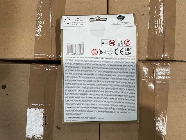 Birthday ballon golden dusk xl (400x) - afbeelding 3 van  4