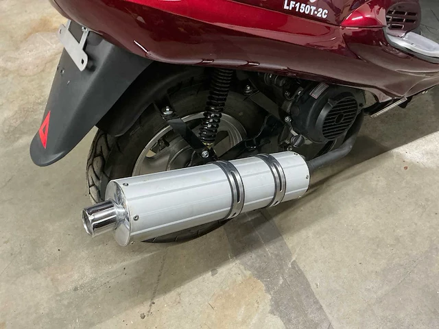 Bisan-lifan pasific 150 lf150t-2c motorfiets - afbeelding 7 van  12