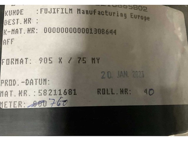 Bischof-klein zwart-905mm rol zwarte folie (4x) - afbeelding 4 van  4