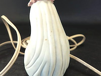 Biscuitporseleinen buste als lamp - afbeelding 4 van  5