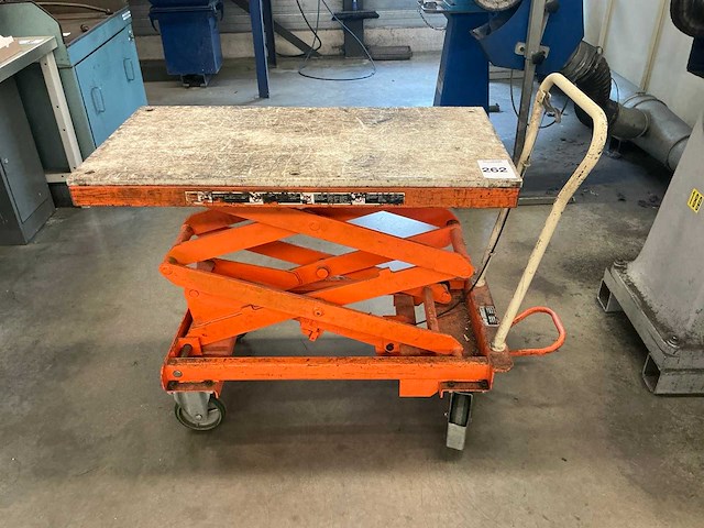 Bishamon plateau lift wagen - afbeelding 3 van  6