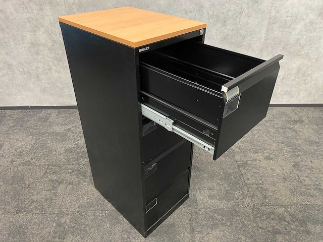 Bisley - dossierkast zwart - afbeelding 8 van  9