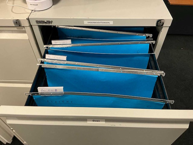 Bisley hangmappenkast (4x) - afbeelding 3 van  3