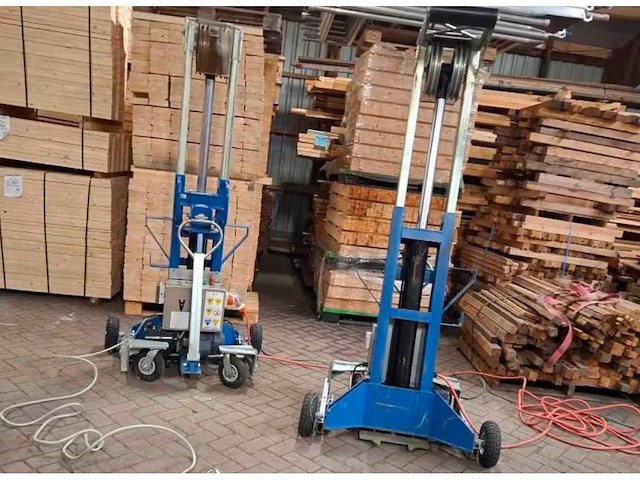 Bison - 8 tons mobiel mechanisch/hydraulisch liftsysteem (2x) - afbeelding 1 van  6