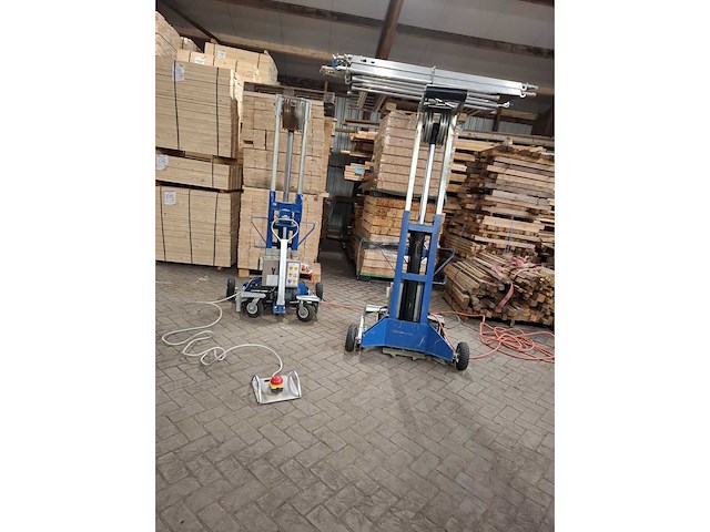 Bison - 8 tons mobiel mechanisch/hydraulisch liftsysteem (2x) - afbeelding 2 van  6