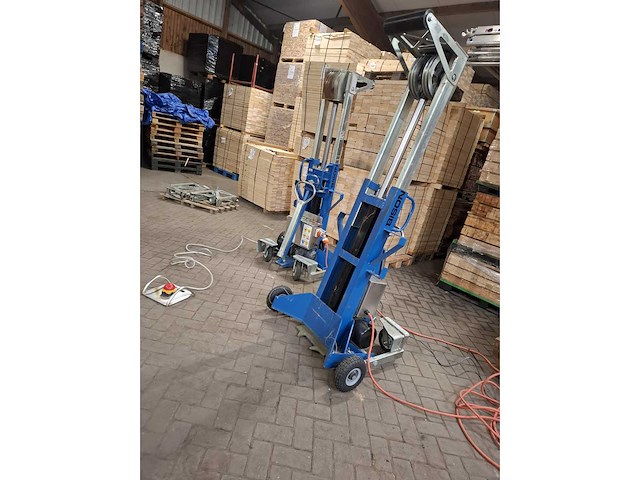 Bison - 8 tons mobiel mechanisch/hydraulisch liftsysteem (2x) - afbeelding 3 van  6