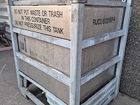 Bison opslagtank 1000l rvs - afbeelding 1 van  8