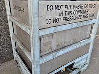 Bison opslagtank 1000l rvs - afbeelding 3 van  8