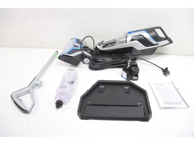 Bissell crosswave pet pro 3-in-1 vloerreiniger zwart, blauw, zilver - afbeelding 3 van  4