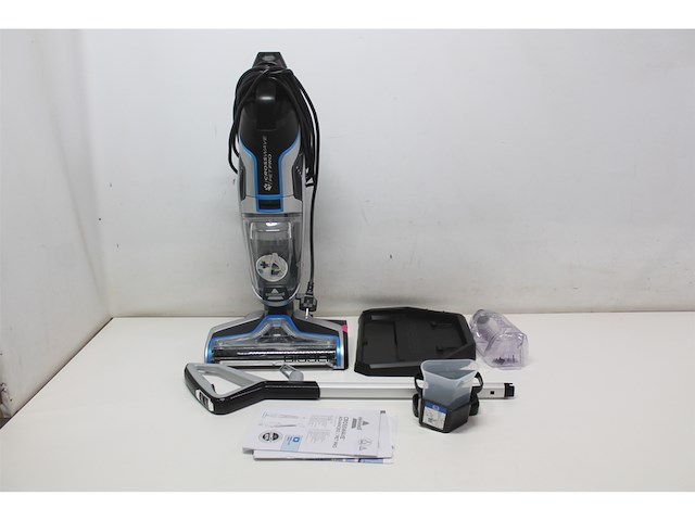 Bissell crosswave pet pro 3-in-1 vloerreiniger zwart, blauw, zilver - afbeelding 3 van  4