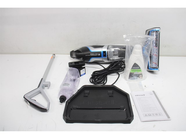 Bissell crosswave pet pro 3-in-1 vloerreiniger zwart blauw zilver - afbeelding 3 van  4