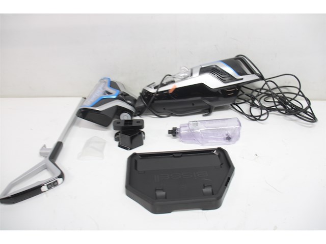 Bissell crosswave pet pro 3-in-1 vloerreiniger zwart blauw zilver - afbeelding 3 van  4