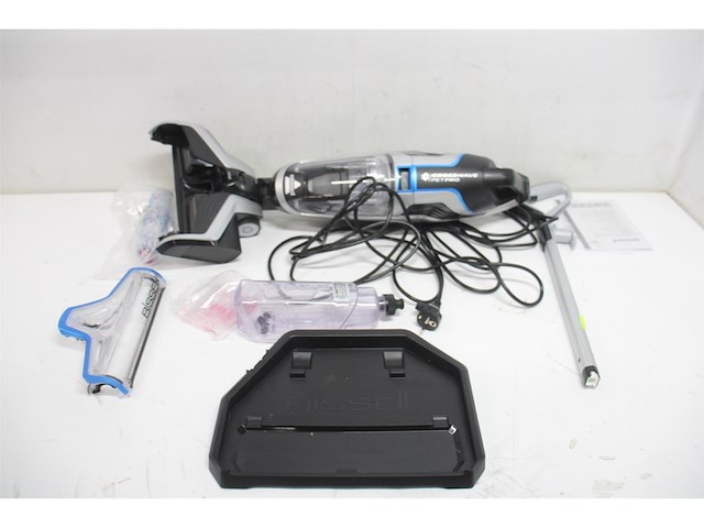 Bissell crosswave pet pro 3-in-1 vloerreiniger zwart blauw zilver - afbeelding 3 van  4