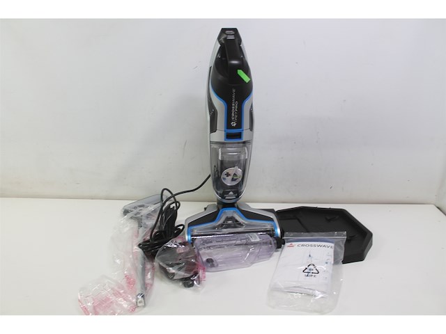 Bissell crosswave pet pro 3-in-1 vloerreiniger zwart blauw zilver - afbeelding 3 van  4