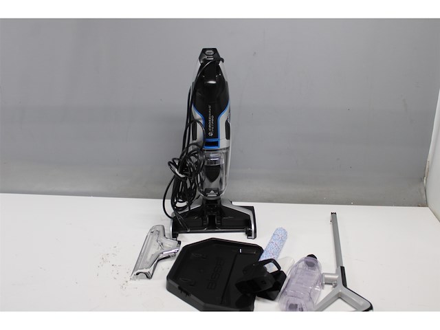 Bissell crosswave pet pro 3-in-1 vloerreiniger zwart, blauw, zilver - afbeelding 3 van  4