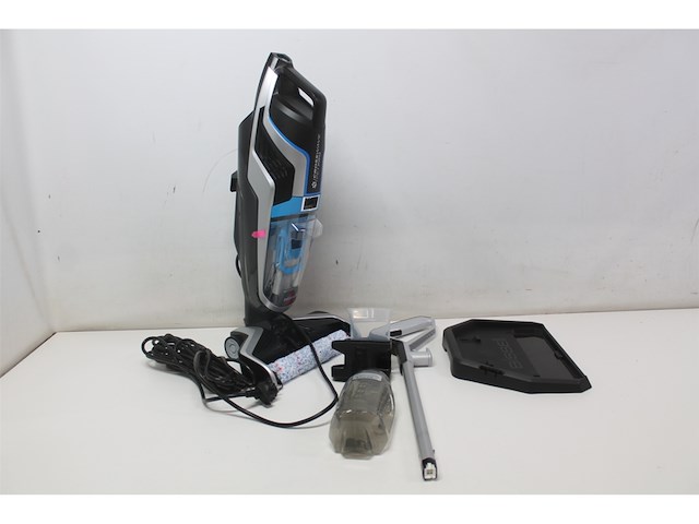 Bissell crosswave pet pro 3-in-1 vloerreiniger zwart, blauw, zilver - afbeelding 3 van  4