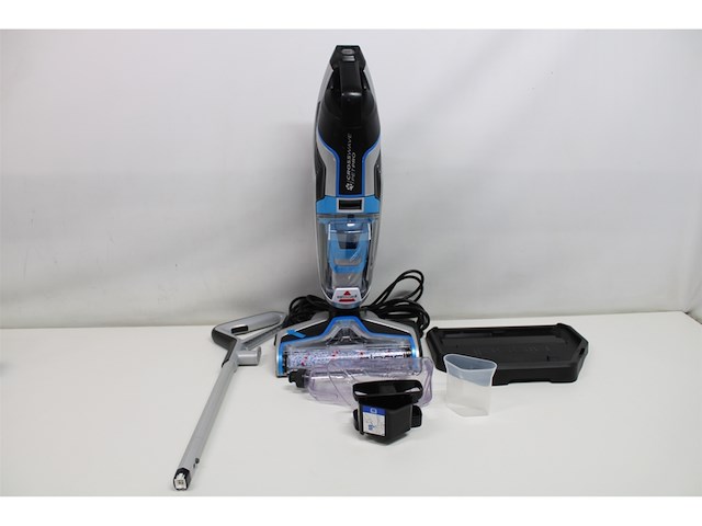 Bissell crosswave pet pro 3-in-1 vloerreiniger zwart, blauw, zilver - afbeelding 3 van  4