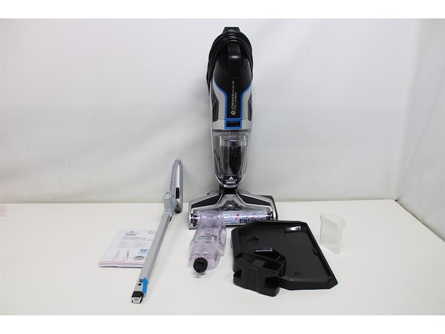 Bissell crosswave pet pro 3-in-1 vloerreiniger zwart, blauw, zilver - afbeelding 3 van  4