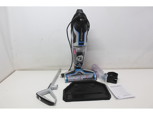 Bissell crosswave pet pro 3in1 vloerreiniger zwart blauw zilver - afbeelding 4 van  5