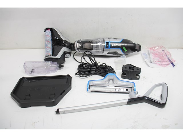 Bissell crosswave pet pro 3in1 vloerreiniger zwart blauw zilver - afbeelding 3 van  4