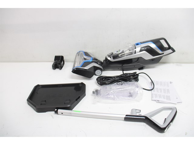Bissell crosswave pet pro 3in1 vloerreiniger zwart blauw zilver - afbeelding 3 van  4