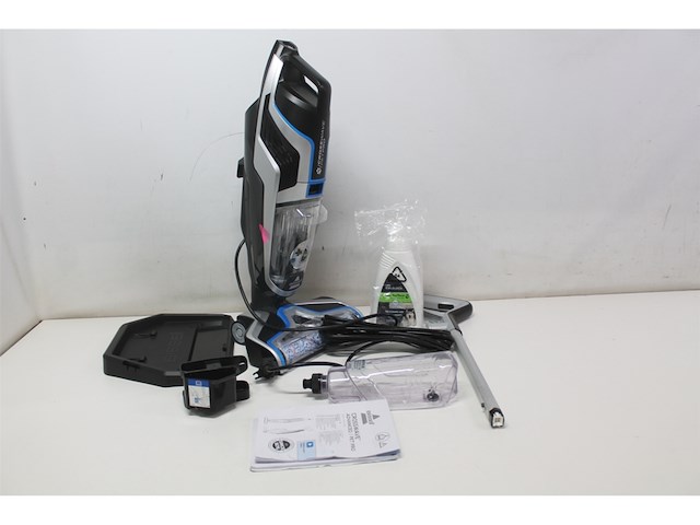 Bissell crosswave pet pro 3in1 vloerreiniger zwart blauw zilver - afbeelding 3 van  4