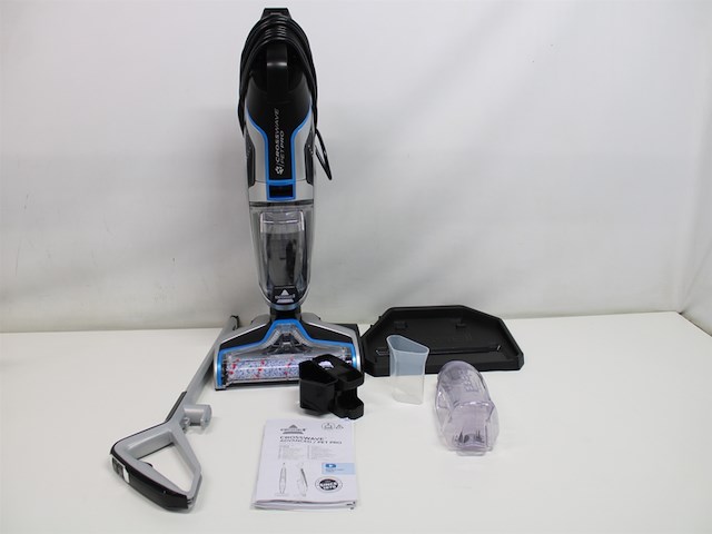 Bissell crosswave pet pro 3in1 vloerreiniger zwart blauw zilver - afbeelding 3 van  3
