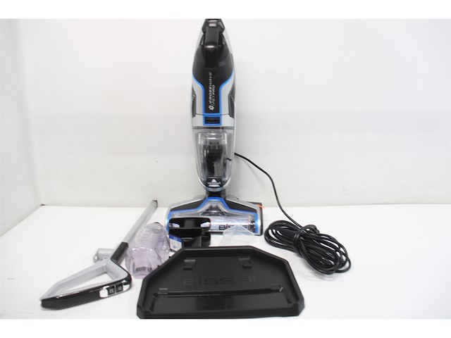 Bissell crosswave pet pro 3in1 vloerreiniger zwart blauw zilver - afbeelding 3 van  4