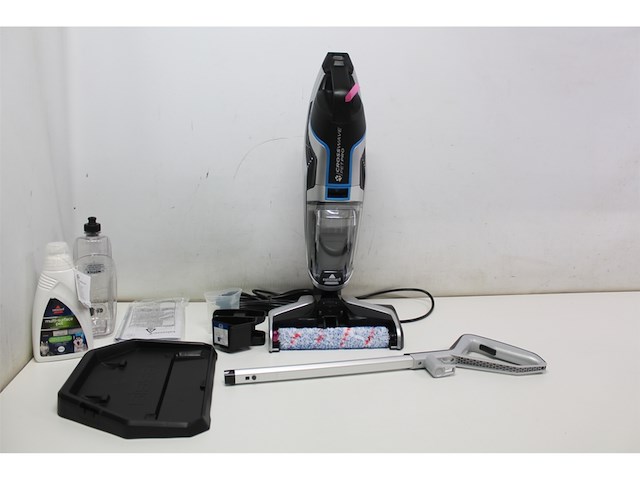 Bissell crosswave pet pro zakloos zwart, blauw, zilver 560 w - afbeelding 4 van  5