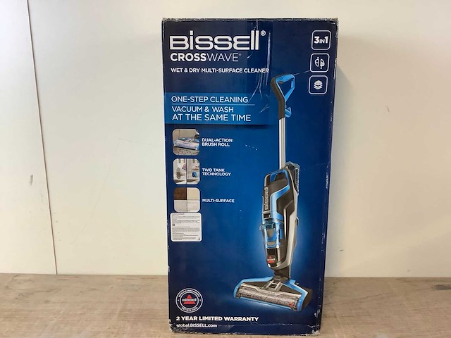 Bissell crosswave wet & dry multi-surface cleaner steelstofzuiger - afbeelding 2 van  8