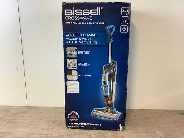 Bissell crosswave wet & dry multi-surface cleaner steelstofzuiger - afbeelding 2 van  8