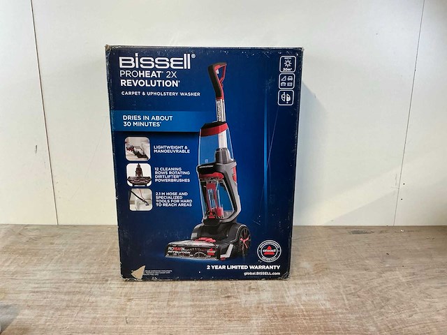 Bissell proheat 2x revolution x force steelstofzuiger - afbeelding 8 van  9