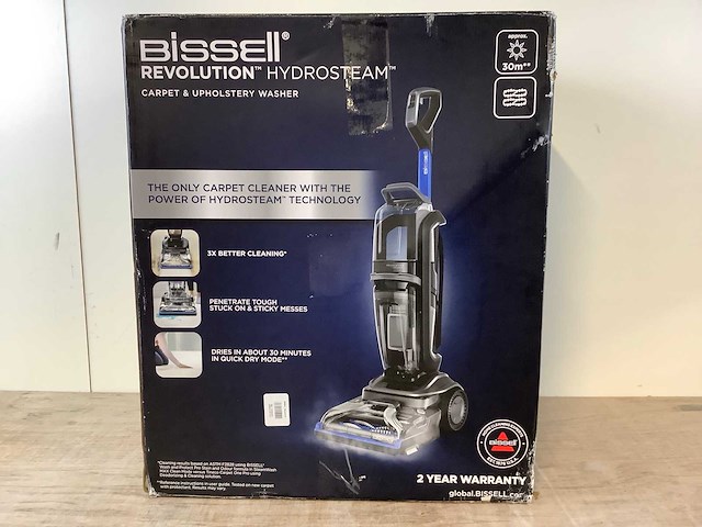 Bissell revolution hydrosteam steelstofzuiger - afbeelding 2 van  8
