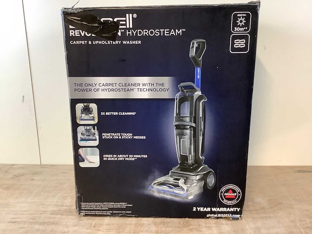 Bissell revolution hydrosteam steelstofzuiger - afbeelding 2 van  9