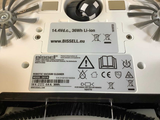 Bissell spinwave 2-1 robotic mop and vacuum robotstofzuiger - afbeelding 4 van  7